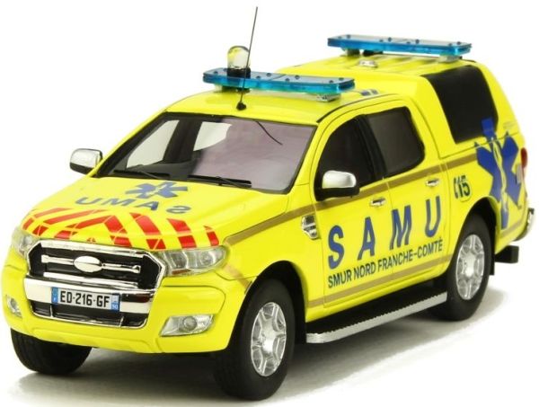 ALARME0006 - FORD Ranger Pick-up SAMU SMUR 90 Nord Franche Comté double cabine limité à 250 exemplaires - 1