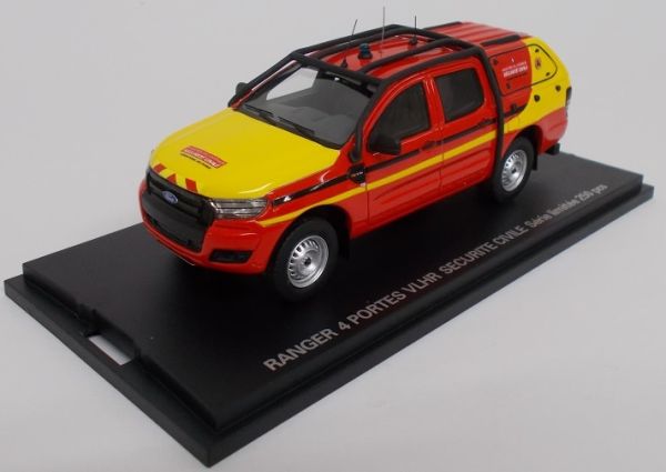 ALARME0014 - FORD ranger double cabine 4 portes 2016 VLHR Sécurité civile limité à 250 exemplaires - 1