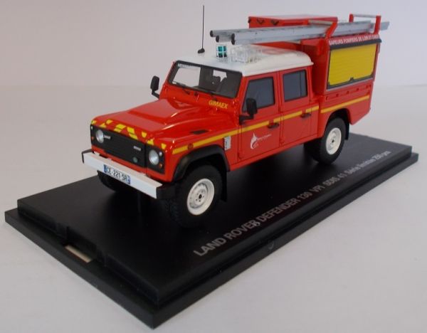 ALARME0024 - LAND ROVER Defender 130 pompier VPI SDIS 41 limité à 250 exemplaires - 1