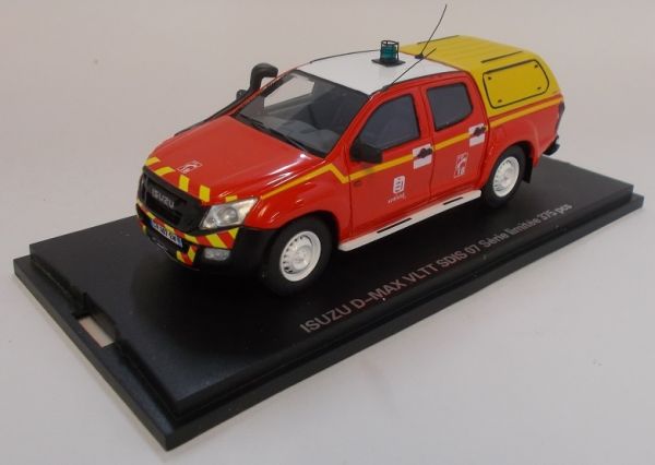 全国総量無料で Miniature ISUZU de pompier 07 SDIS cabine double VLTT D-MAX 商用車、公用車