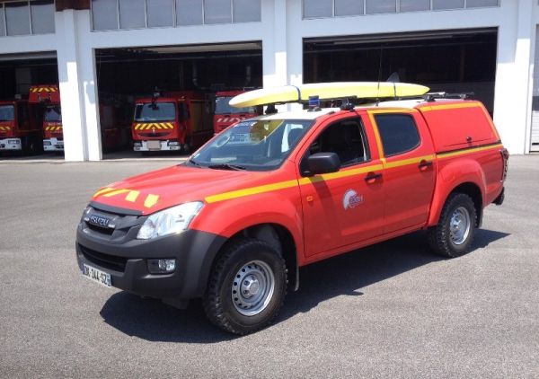 ALARME0030 - ISUZU D-MAX double cabine pompier SDIS 64 Sauvetage Cotier limité à 375 exemplaires - 1