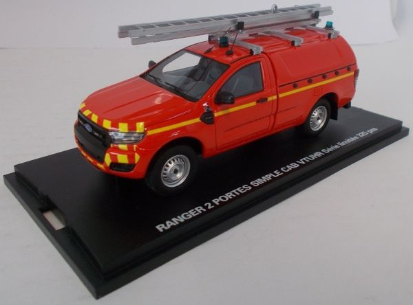 ALARME0032 - FORD RANGER pompier VTUHR 2 portes simple limité à 325 exemplaires - 1