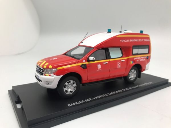 ALARME0048 - FORD Ranger BSE Sapeurs pompiers de l'Ardèche – 325 exemplaires - 1