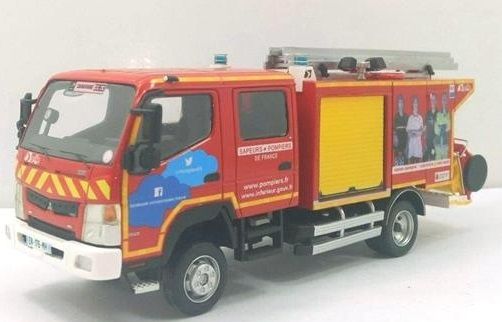 ALERTE0067B - MITSUBISHI FUSO Canter Gallin CCRL TDF pompier 2017 limité à 320 exemplaires - 1