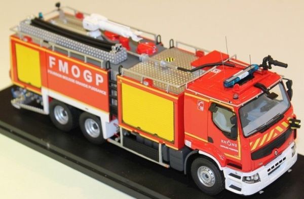 ALERTE0084 - RENAULT Premium 460 FMOGP SIDES 69 Pompier du Rhone avec décalques limité à 300 exemplaires - 1