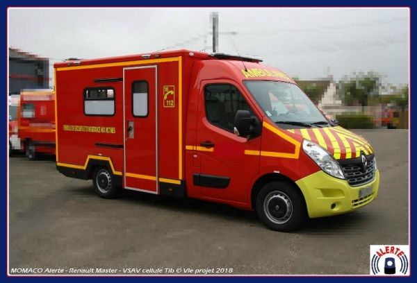 Miniature Alerte 1/43 Renault Master 2019 TIB VSAV SDIS 25 - Doubs, édition Limitée 300 Ex