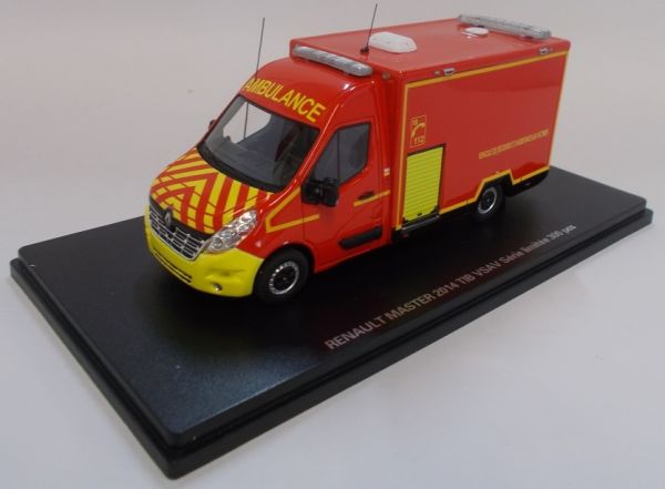 ALERTE0096 - RENAULT Master 2014 pompier TIB VSAV limité à 300 exemplaires - 1