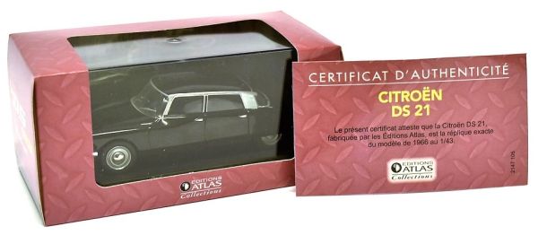 Chronologie pour heco Miniatures () Citroën DS 21 Présidentielle
