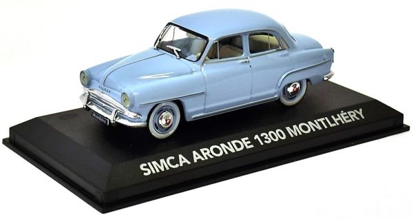 ATL2147206 - SIMCA Aronde 1300 Monthlérie 1958 bleue - 1