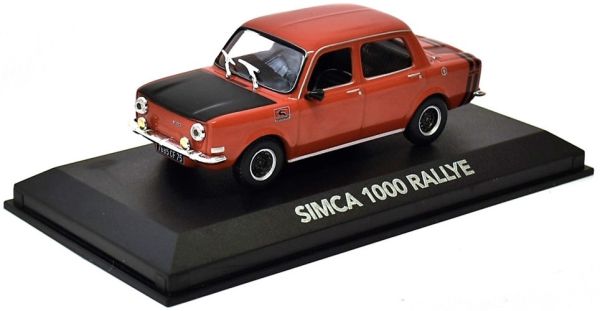 ATL2147213 - SIMCA 1000 Rallye 1970 rouge capot noir - 1