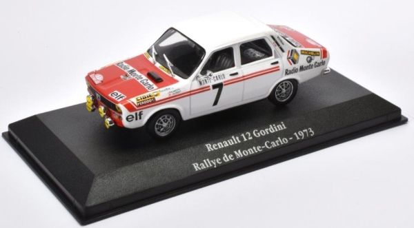 ATL2235018 - RENAULT 12 Gordini #7 rallye Monté Carlo 1973 de la saga Gordini - 1