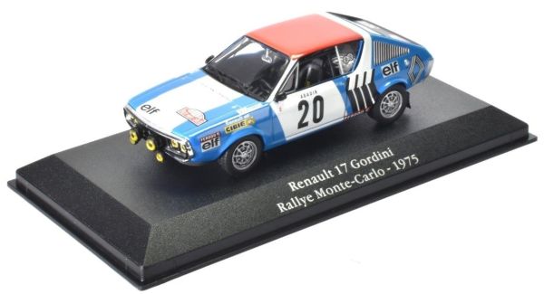 ATL2235025 - RENAULT 17 Gordini #20 rallye Monté Carlo 1975 de la saga Gordini - 1