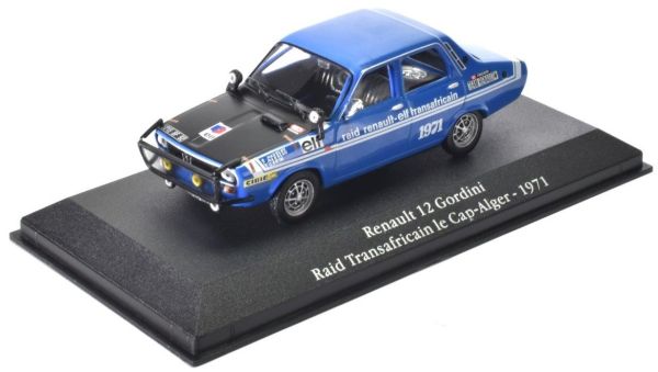 ATL2235026 - RENAULT 12 Gordini Raid Transafrician Le Cap-Alger 1971 B.Marceau / C.Marceau / Y.Garin de la saga Gordini - 1
