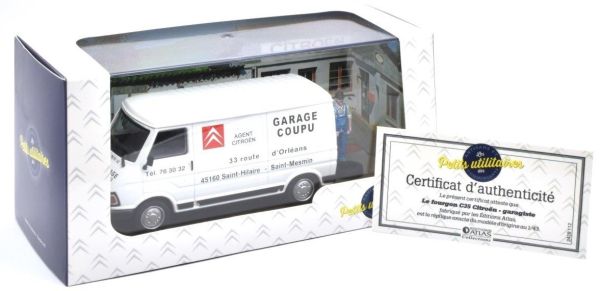 Miniature Atlas 1/43 - Citroën C35 Fourgon Déménagement LALLEMENT - 1980