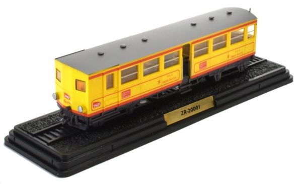 ATL2434012 - Remorque voyageur ZR-20001 pour automotrice Type Z-105 SNCF Du Train Jaune de la série Les Automotrices des Réseaux Français machine non-fonctionnel - 1