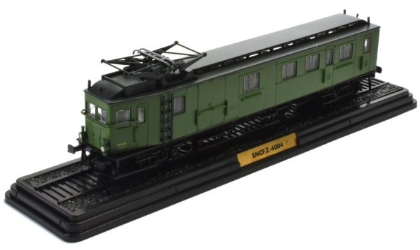 ATL2434018 - Automotrice Type Z-4004 SNCF seconde classe verte du Paris Orléans de la série Les Automotrices des Réseaux Français machine non-fonctionnel - 1