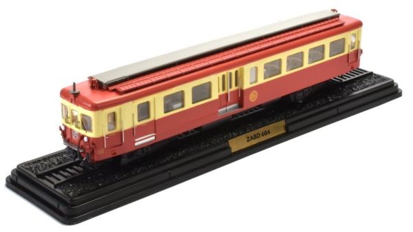ATL2434021 - Automotrice Type ZABD 604 SNCF rouge et crème réseau de la ligne de Savoie de la série Les Automotrices des Réseaux Français machine non-fonctionnel - 1