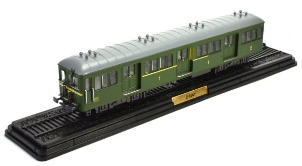 ATL2434028 - Automotrice Type Z 1561 réseu Etat 1ere et seconde classe verte de la série Les Automotrices des Réseaux Français machine non-fonctionnel - 1