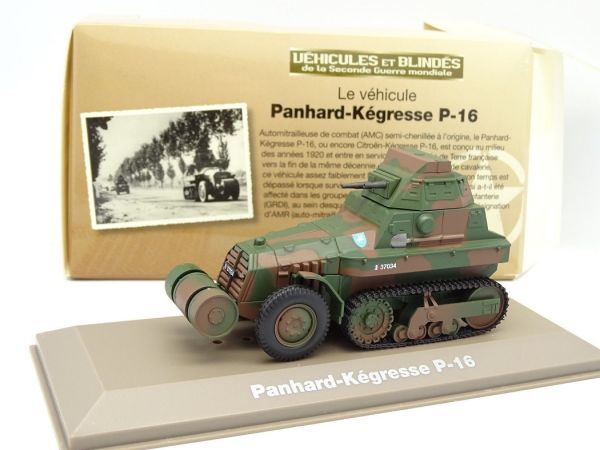 ATL2690024 - Automitrailleuse chenillée PANHARD Kegress P-16 armée Française - 1