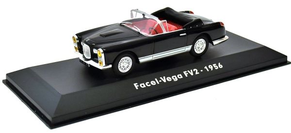 ATL2889401 - FACEL VEGA FV2 cabriolet ouvert 1956 noire - 1