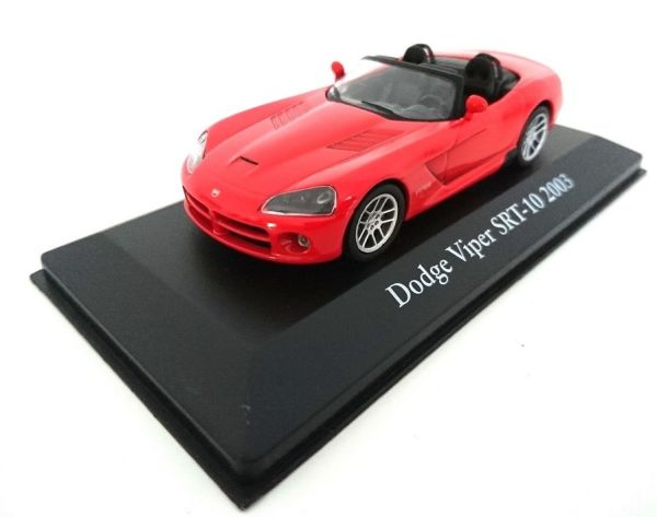 ATL2891015 - DODGE Viper SRT-10 ouverte de 2003 rouge série Mes Voitures Mythiques - 1