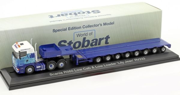 ATL4664102 - SCANIA R560 6x2 et remorque porte engins Nooteboom Stobart Rail - 1