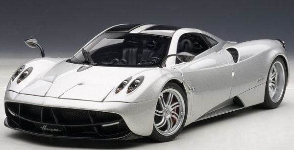 AUT58206 - PAGANI Huayra 2011 argent - 1