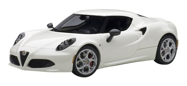 AUT70188 - ALFA ROMEO 4C Blanche - 1