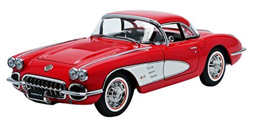 AUT71148 - CHEVROLET Corvette (1958) Rouge Ech:1/18 - 1