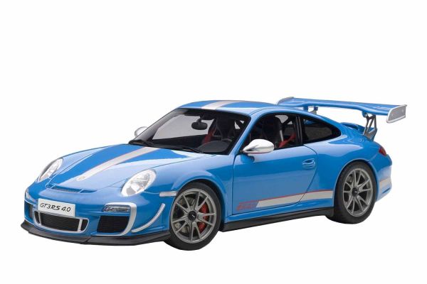 AUT78145 - PORSCHE 911 GT3 RS4 (2011) Bleu Ech:1/18 - 1