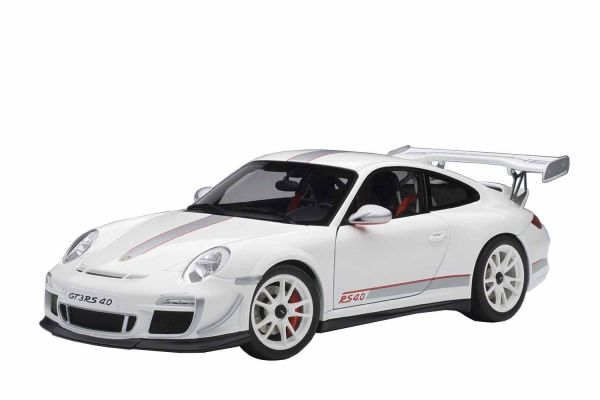 AUT78147 - PORSCHE 911 GT3 RS4 (2011) Blanche Ech:1/18 - 1