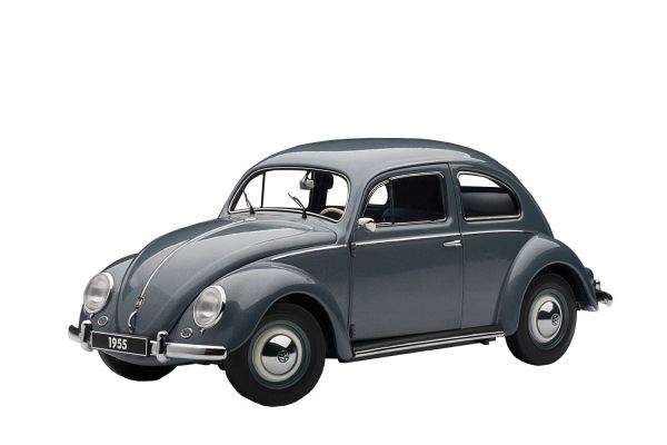 AUT79779 - VOLKSWAGEN Coccinelle 1200 limousine (1955) Argent Stractos Ech:1/18 - 1