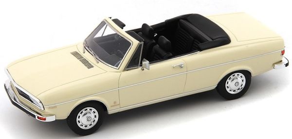 AVE60011 - AUDI 100 LS cabriolet ouvert 1969 blanc - 1