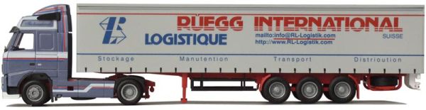 AWM55088 - VOLVO FH12 Globetrotter 4x2 avec remorque bâchée 