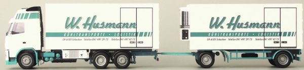 AWM55103 - VOLVO FH16 Globetrotter XL Porteur 6x4 Avec remorque 2 Essieux frigorifique 