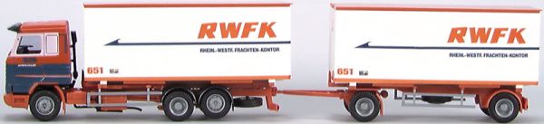 AWM5715.1 - SCANIA R113 SL Topline porteur 6x4 Avec remorque 2 Essieux 