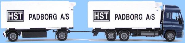 AWM70135 - IVECO Euro porteur 3 Essieux avec remorque 2 Essieux frigorifique 