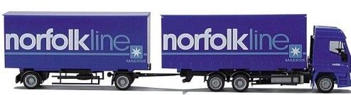 AWM70603 - IVECO Eurostar 4x2 porteur 3 Essieux et remorque 2 Essieux 