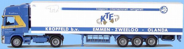 AWM71204 - SCANIA R 144L 4x2 Avec remorque frigorifique 3 Essieux 