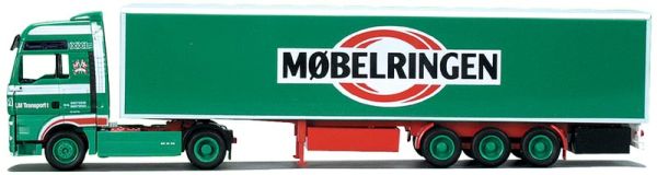 AWM71606 - MAN TGA XXL 4x2 Avec Remorque 3 Essieux 