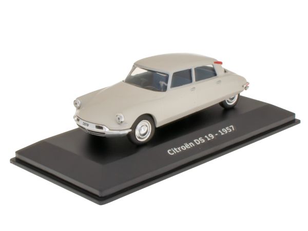 ABADD120A - CITROEN DS 19 de 1957 blanche - 1