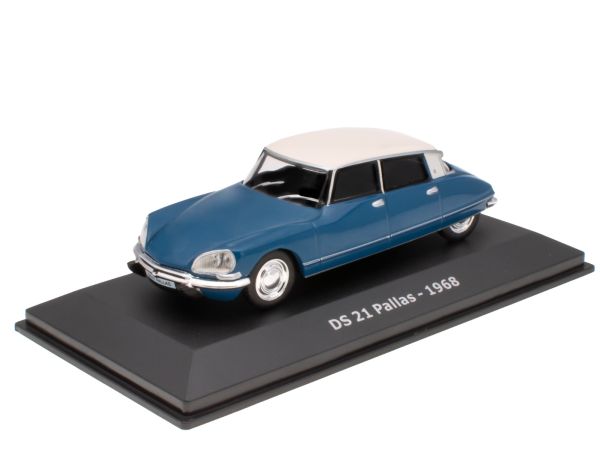 ABADD129A - CITROEN DS 21 Pallas de 1968 bleue - 1