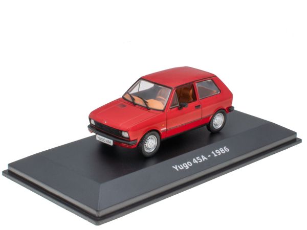 ABADD137A - YUGO 45A de 1986 rouge - 1