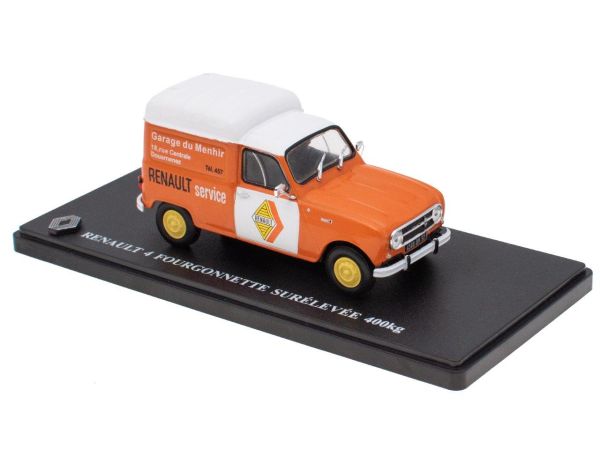 G110T016 - RENAULT 4 fourgonnette surélevée 400kg orange - 1