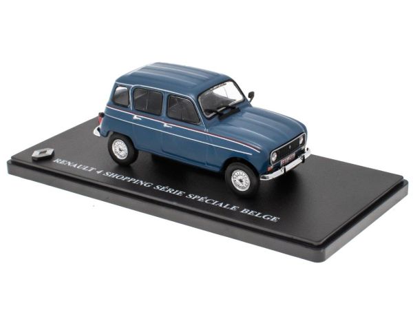 G110T019 - RENAULT 4 série spécial shopping Belge bleu - 1