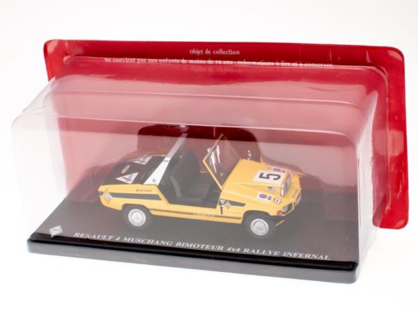 RD Marmande Mean Sonora 1970 - Coupé Renault 1600S Jaune - 1:43 Kit En Bois