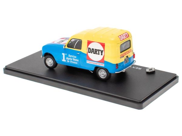 Miniature RENAULT 4 fourgonnette DARTY IXO G110T033 | Collect World