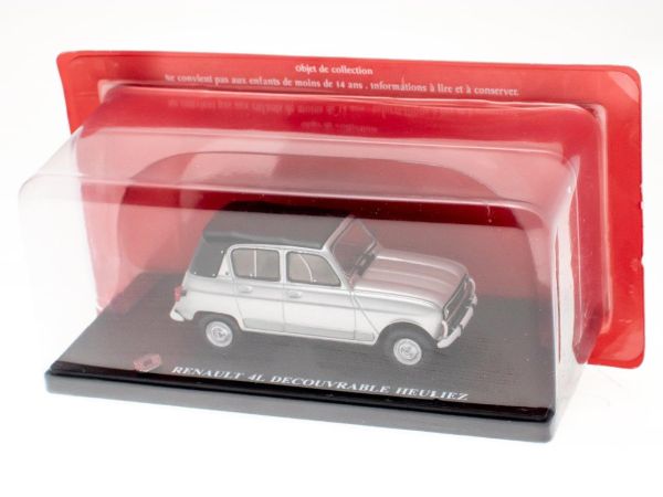 Miniature Renault 4L Décapotable Heuliez 1981 - Échelle 1/43 - Universal Hobbies - Neuf