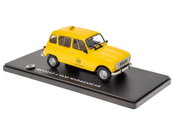 G110T066 - RENAULT 4 taxi Madagascar jaune - 1