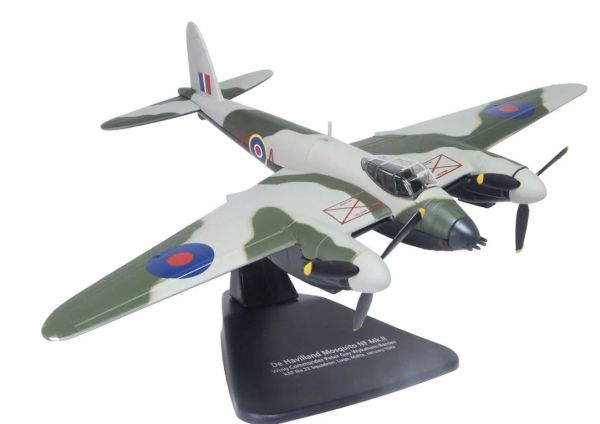 OXFAC128 - Avion militaire DH Mosquito NF MKII P.G.WYKEHAM-BARNES raf.#23 Malte - 1